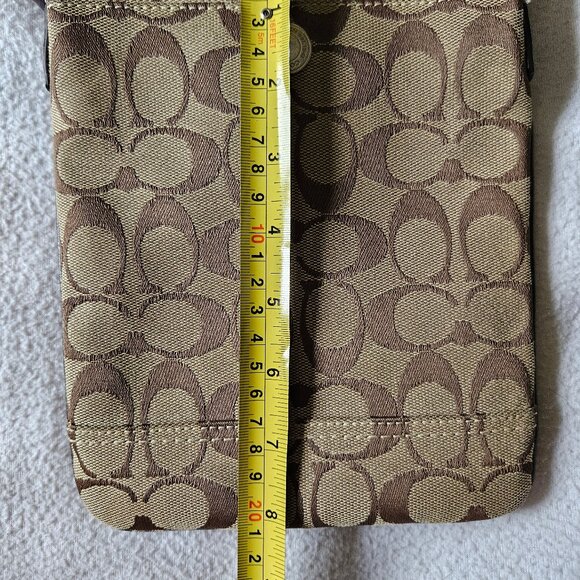 Vintage Coach Signature C Crossbody Messenger Bag - Picture 8 of 10